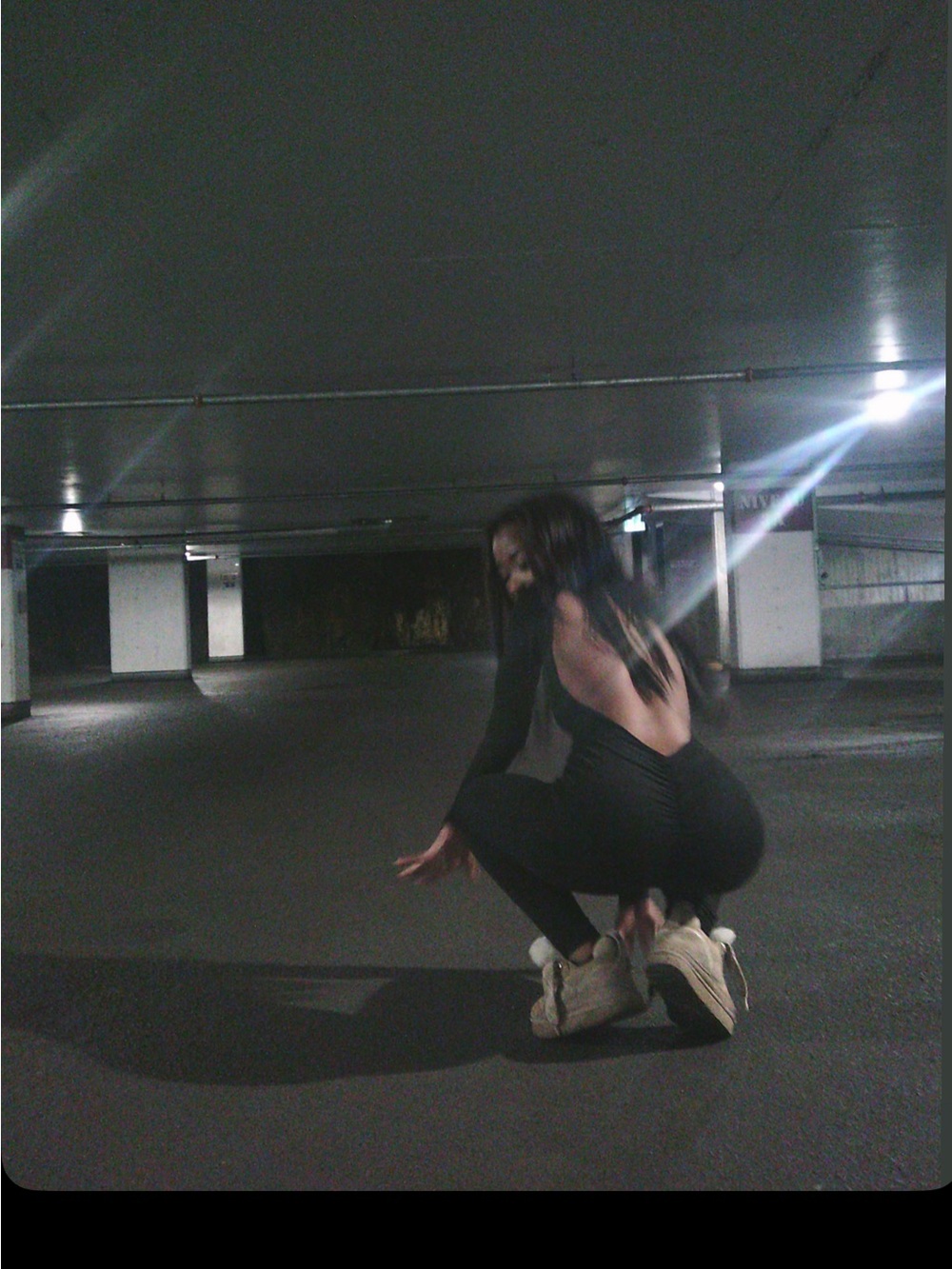 Fashion Nova Black Backless Jumpsuit